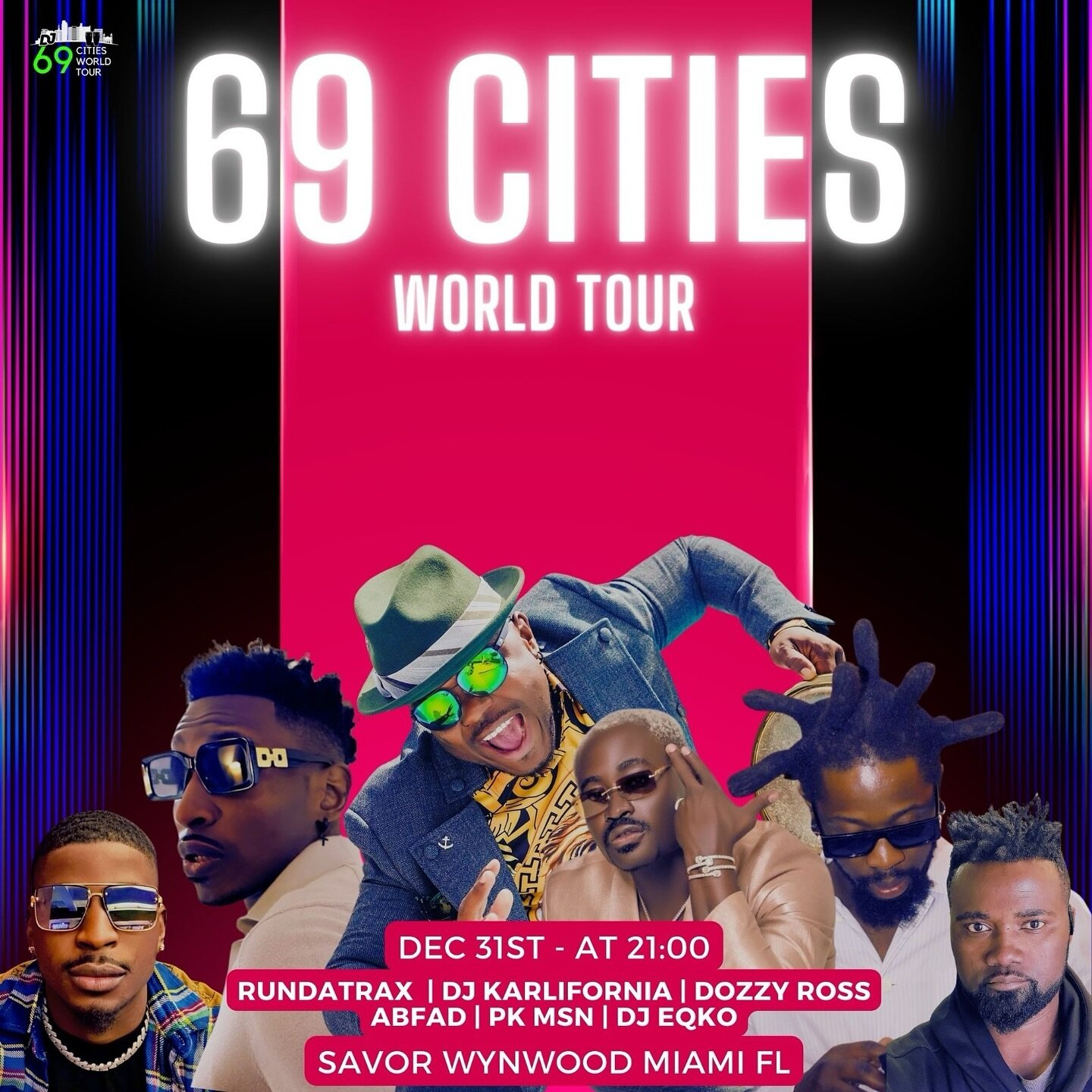 MIAMI LOADING 🔥🔥🔥🔥🔥🔥🔥🔥

#69CitiesWorldtour @69citiesworldtour 

@Rundatraxmusic ❌ @djkarlifornia

WILL BE LIVE IN MIAMI, FLORIDA 🔥🔥🔥🔥🔥

Ft @princekennymsn @abfadofficial @danielstrongman_ 

Venue : Miami Florida 

Bookings : 69citiesworl