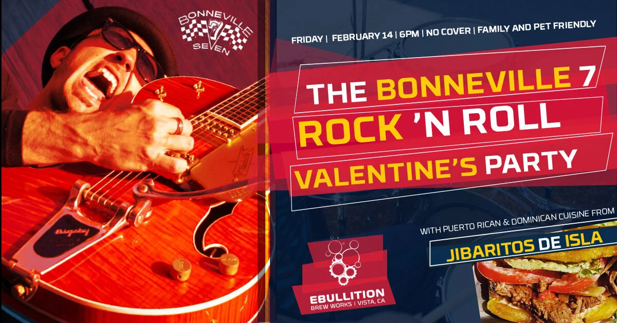 The Bonneville 7 Rock ’N Roll Valentine’s Party