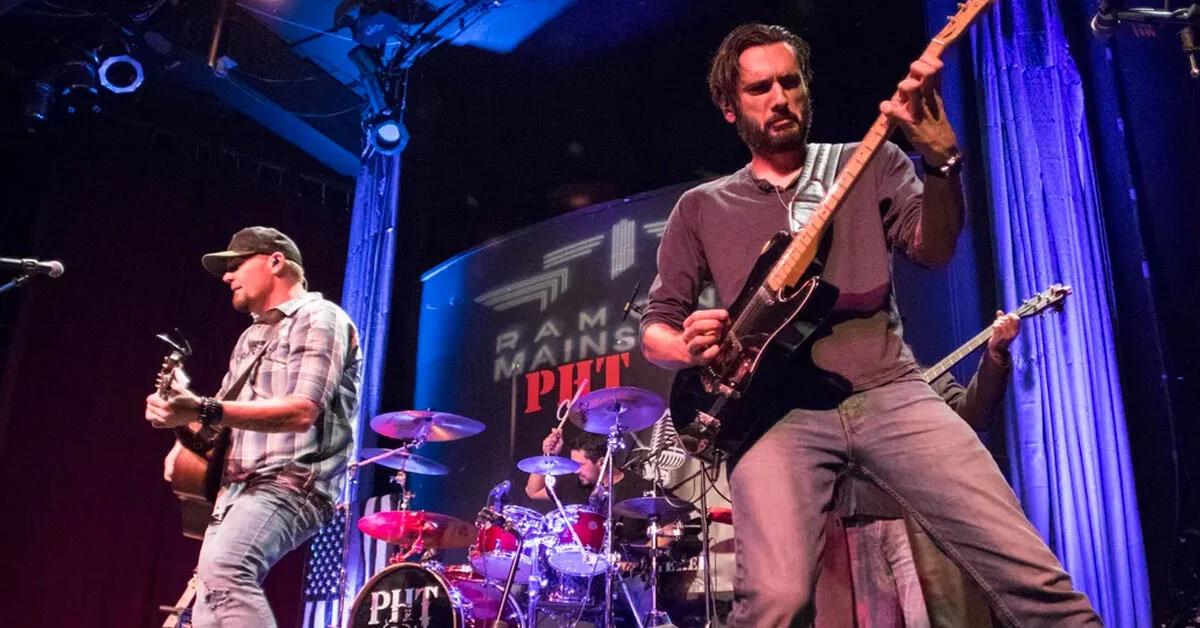 Patrick Howard Trampus Band Plays Honky Tonk Country