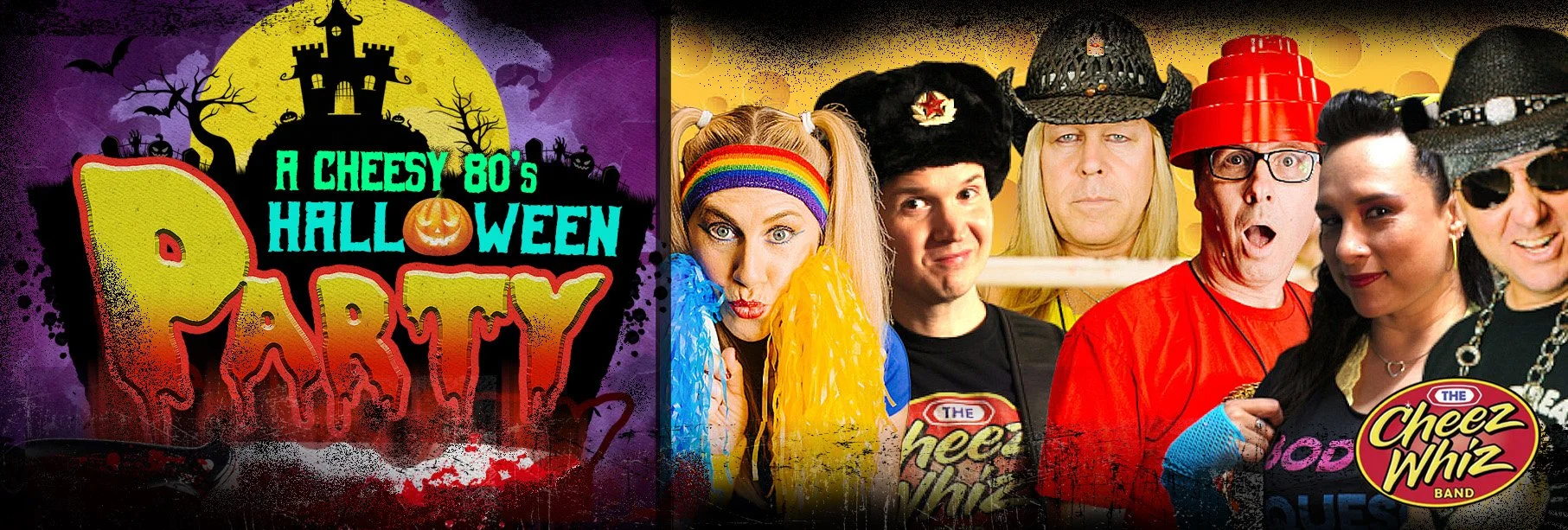 80’s Halloween Music Costume Party With The Cheez Whiz Band