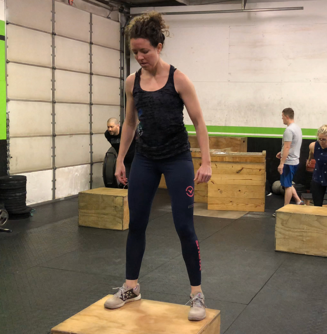 Sarah got 20 Double Unders in a row this week. New PR for her. Maybe today she will set a new PR of 30 unbroken!!! Who else wants to work on their double unders? Keep an eye on the website and Facebook for any possible class cancelations. 