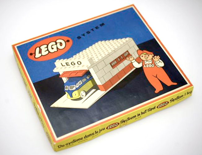 Vintage lego sale garage