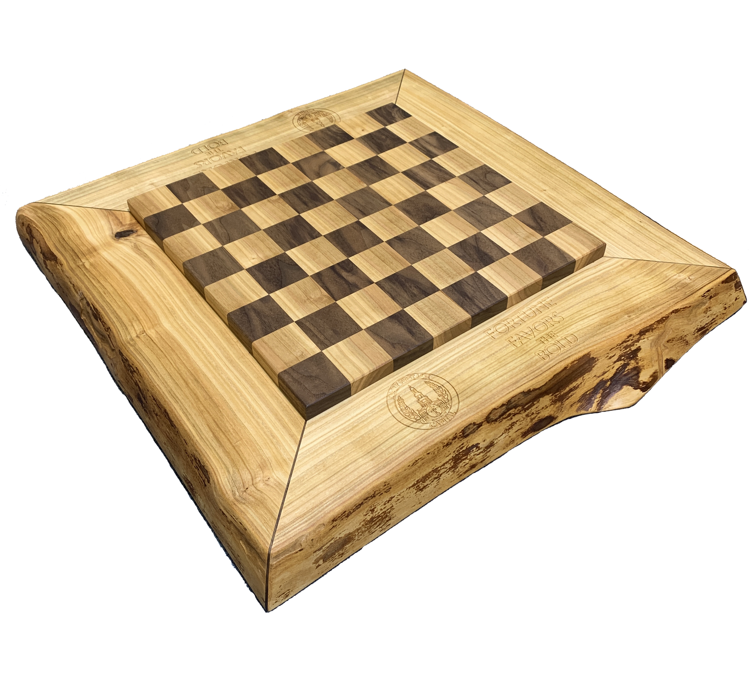 Custom Wood Creations: Custom 20x20 Chess Board - Cape Fear Games