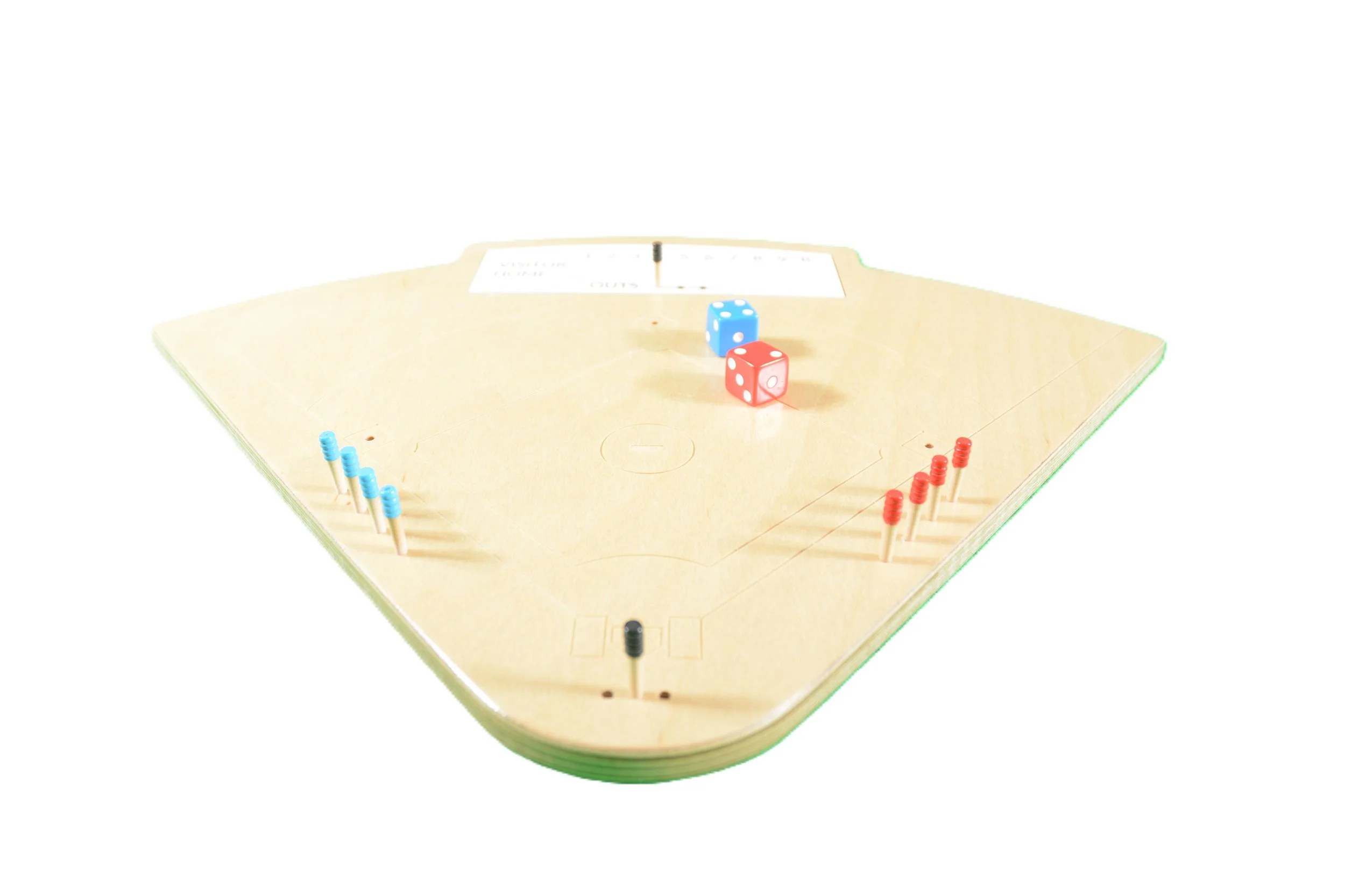 NEW  Baseball Dice and Card Game