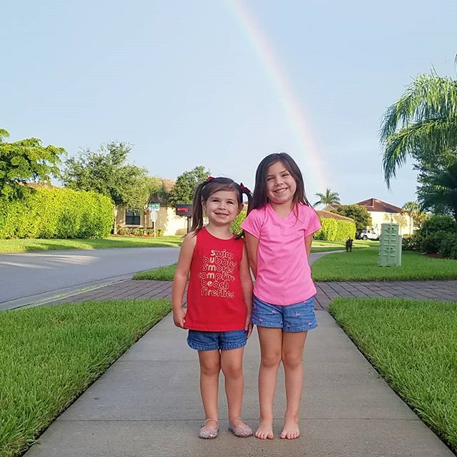 Rainbows for days!
.
.
#summer #summernights #rainbows #rainbow #sisters