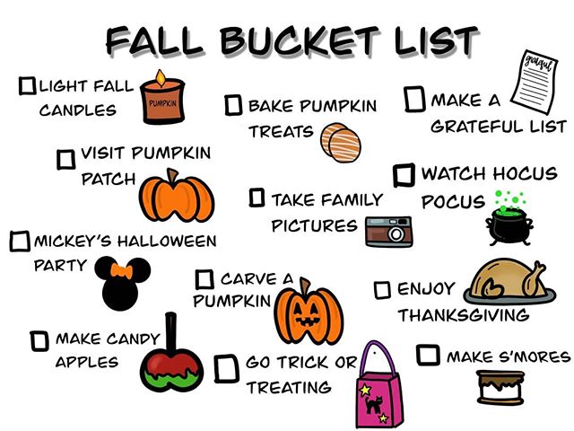 Our Fall Bucket List! 🎃🍂🍁👻 up on the blog, link in profile. .
.
.
#meredithnicoleblog #blogger #blog #lifestyleblogger #fall2019 #fallbucketlist #procreate #ipadlettering #ipaddoodles