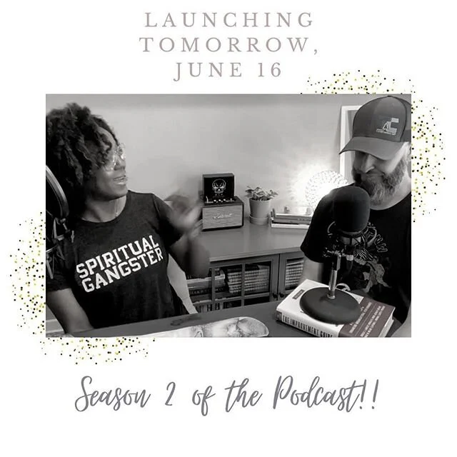 Tomorrow we launch and we made a tasty summer #cocktail to kick off the launch. PLUS!!!! we not only recorded an audio podcast, but we also recorded video so you can come make a drink with us on the blog and also watch the podcast video if you want t