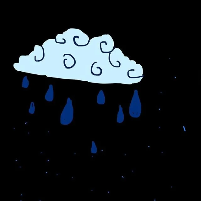 Look for the beauty in the rain💙