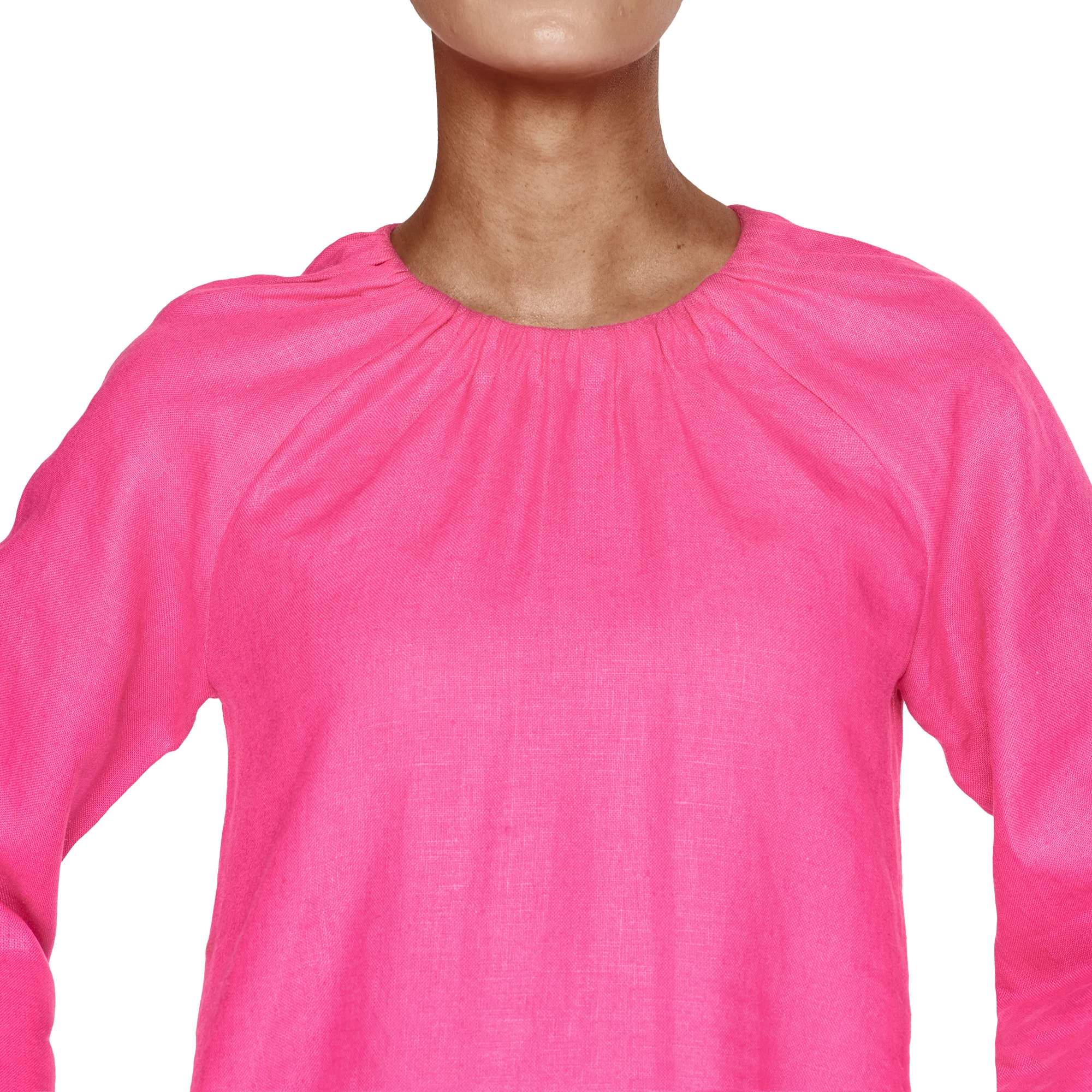 LOULOU-SurMer-Cinched-Dress-Pink-Linen-b-1.jpg