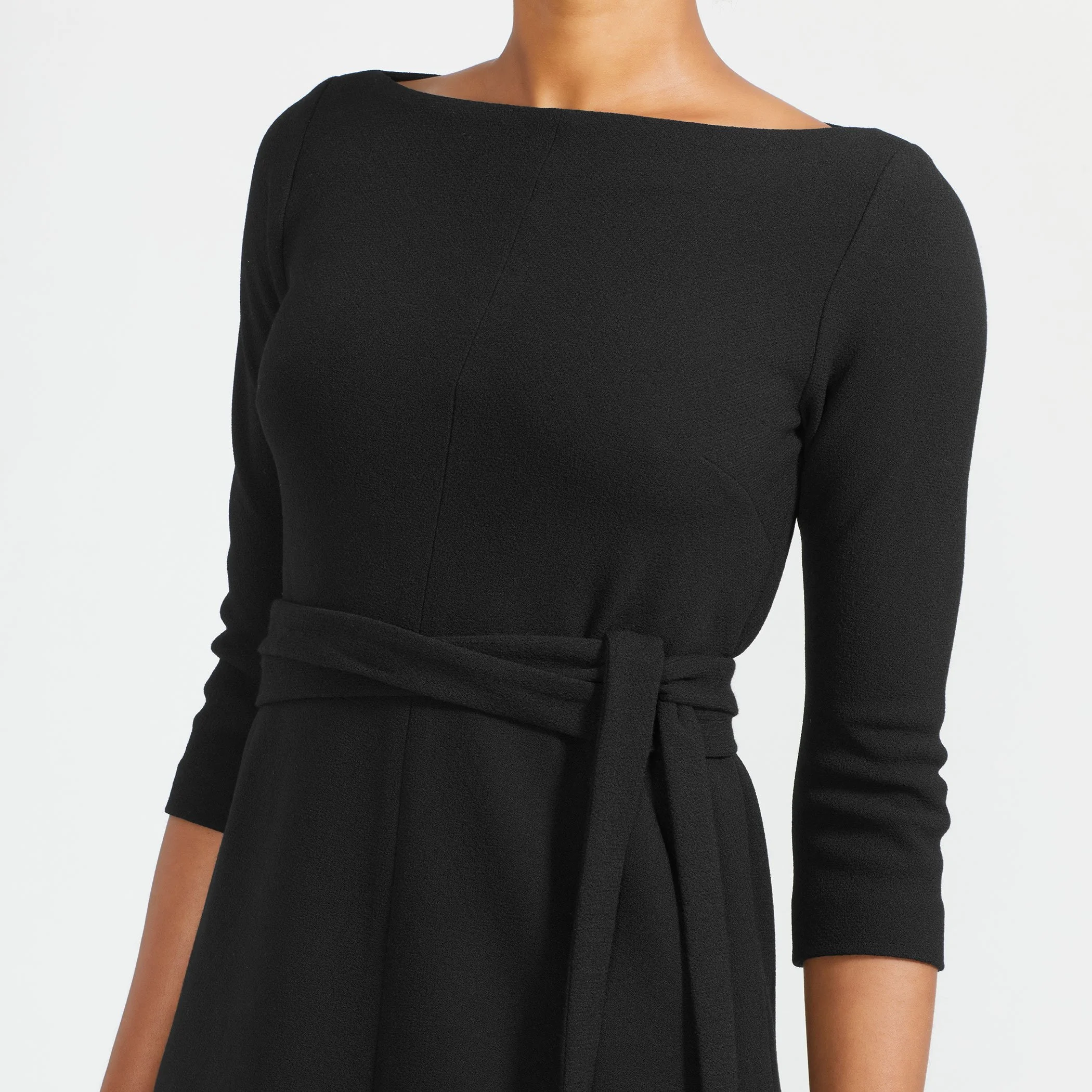 LouLou-Ltd_Chemise-Three-Quarter-Dress_Midi_Wool-Crepe_Black_004.jpg