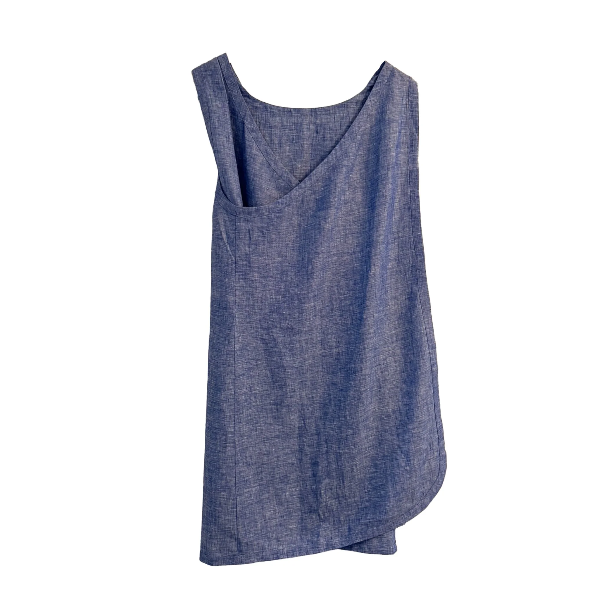 LouLou-Ltd_Cross-Back-Cover-Up_Linen_Dark-Chambray_08_Back.JPEG