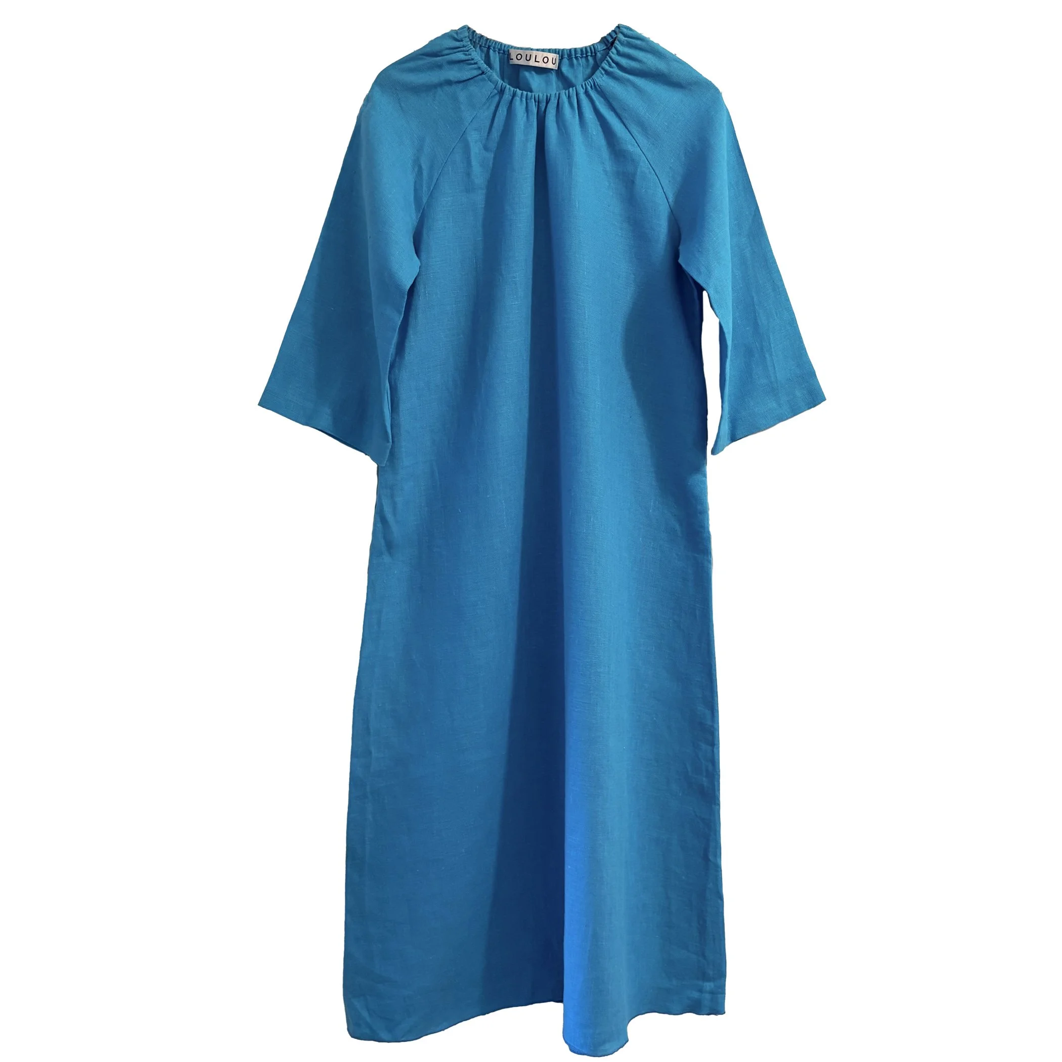 LouLou-Ltd_Cinched-Caftan_Linen_Turquoise_10.jpeg