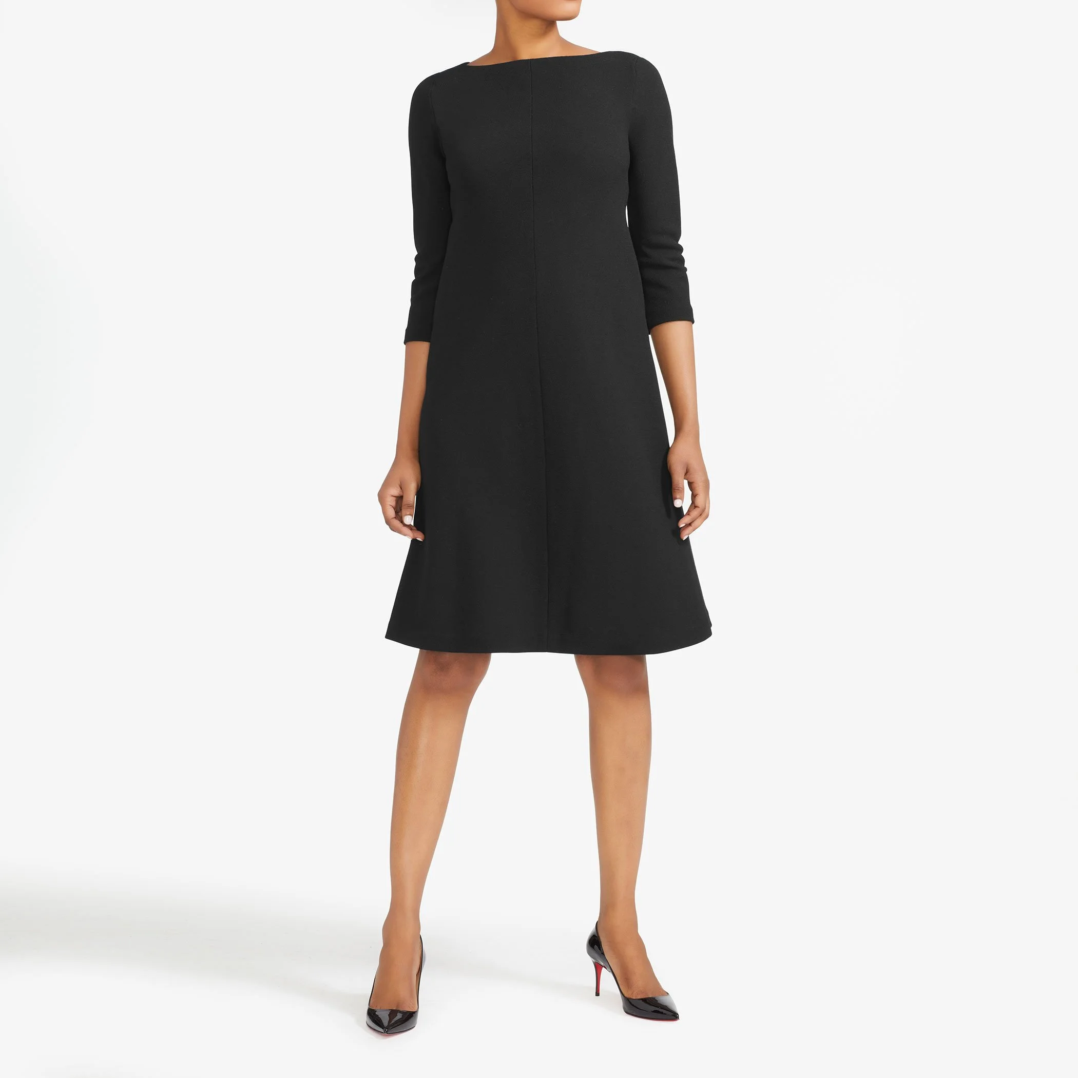 LouLou-Ltd_Chemise-Three-Quarter-Dress_Wool-Crepe_Black_001.jpg