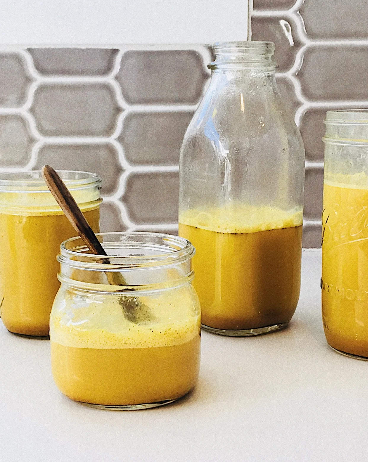 Warm and cozy golden turmeric tonic