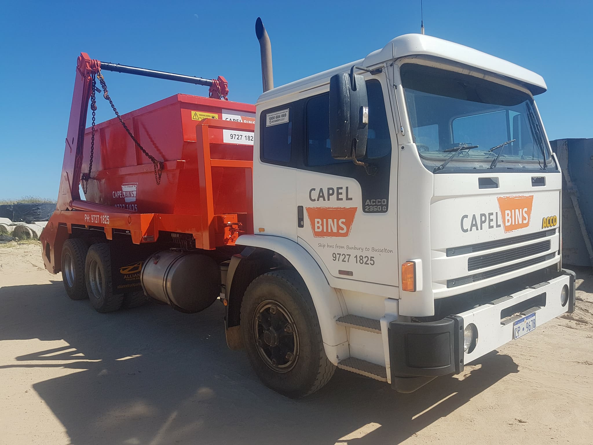 Bunbury skip bin hire bin hire Capel Bins