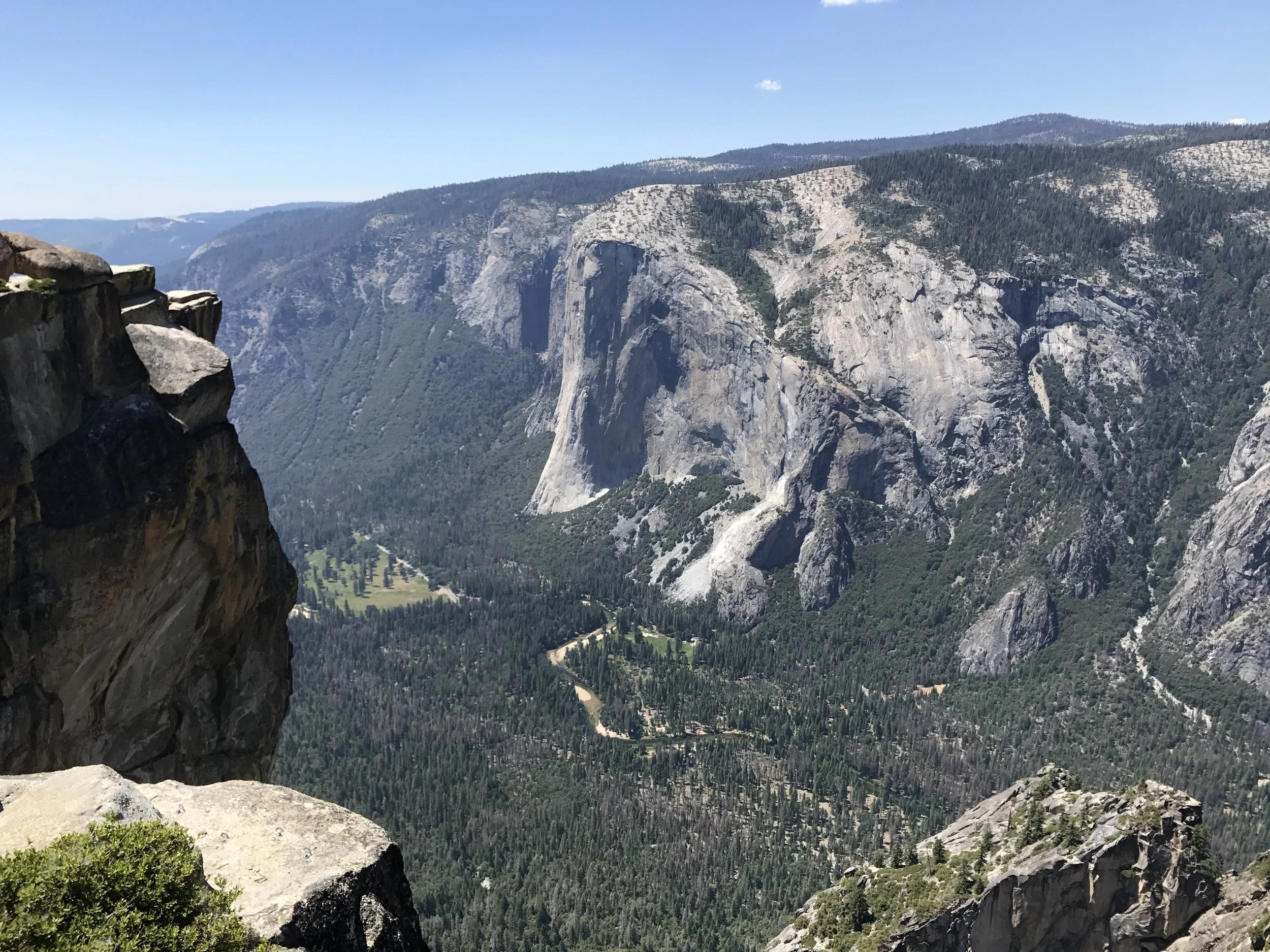 El Capitan from the South Rim