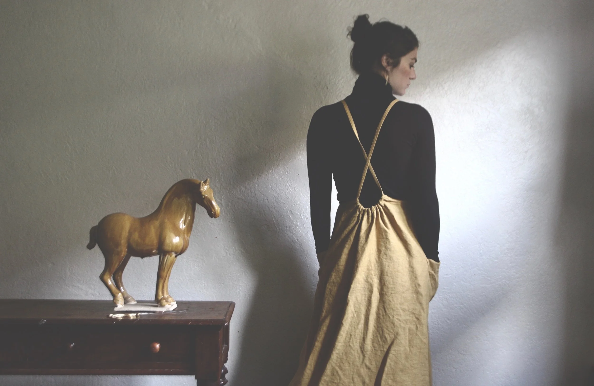 Teddy Skirt Mustard