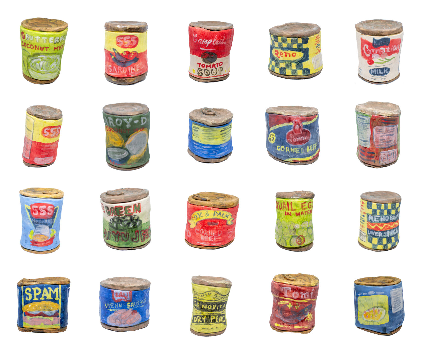 Array of Canned Goods