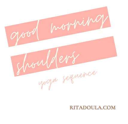 Good morning, shoulders