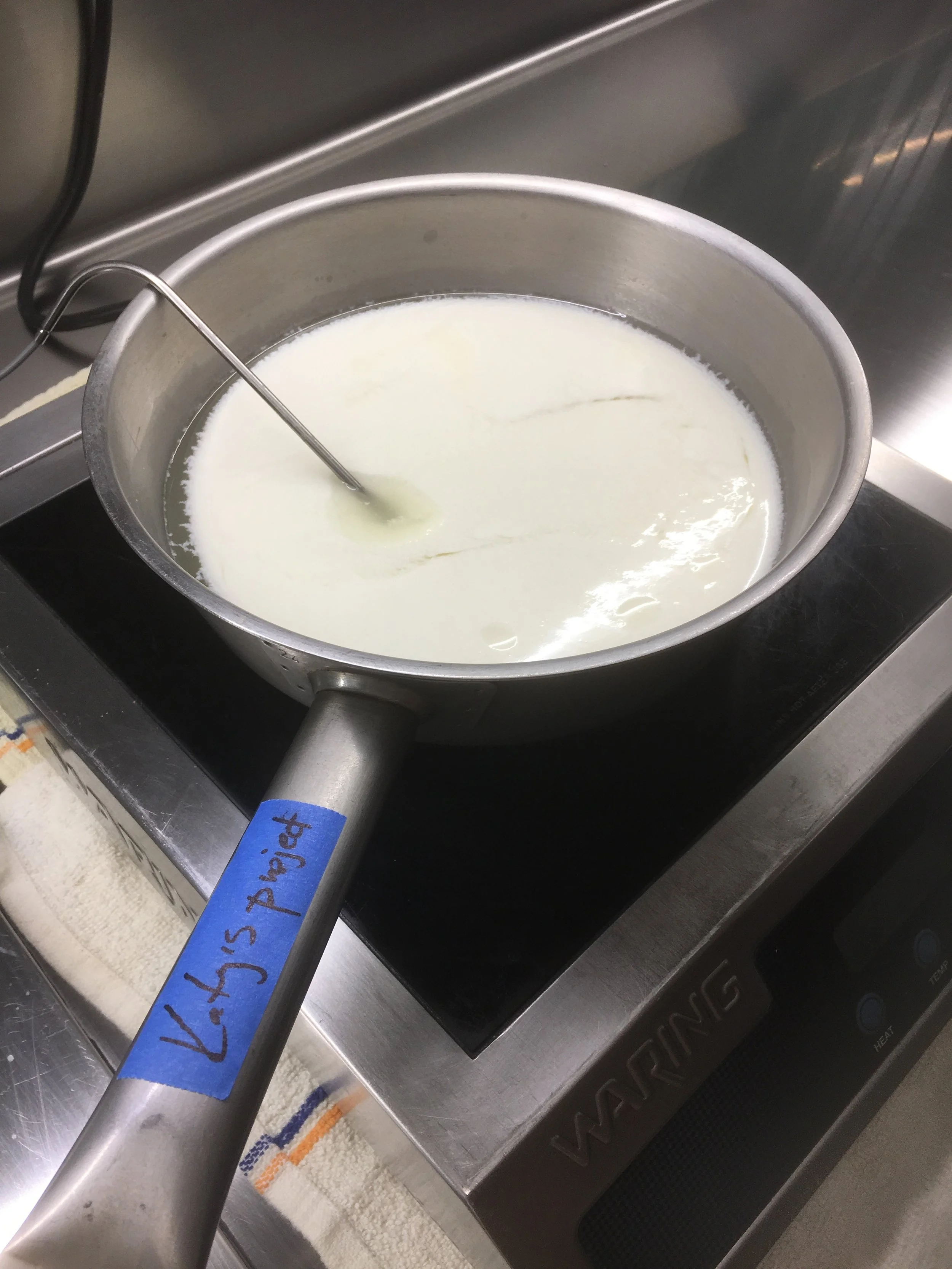 Setting the curd