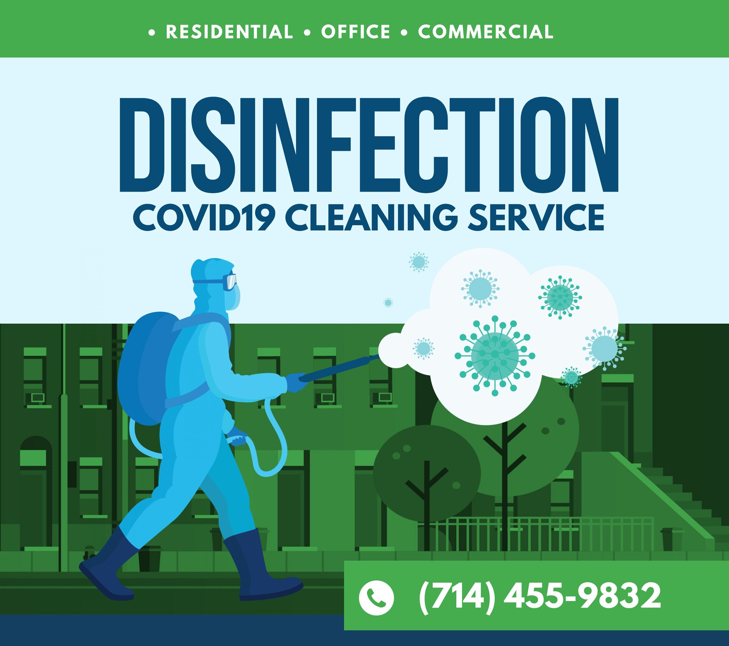 Professional Cleaning & Disinfecting Services - Broussard, LA