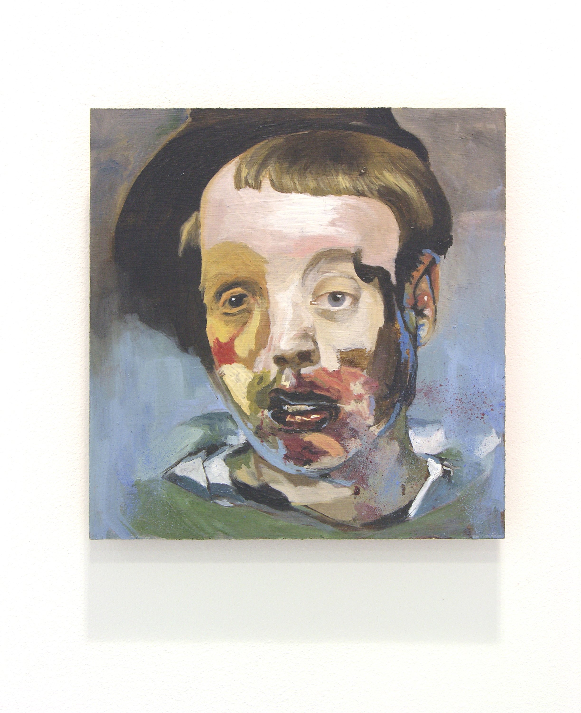 'Baltasar Carlos as Hunter' 2007 Oil on Board 31x31cms.jpg