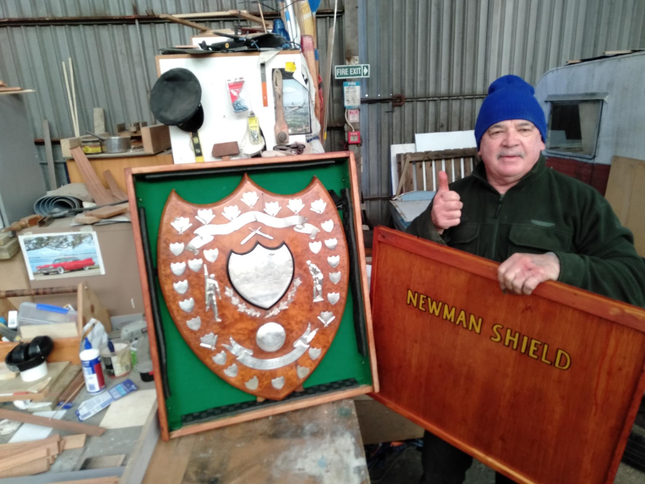  Newman Shield gets face lift by Denis. 