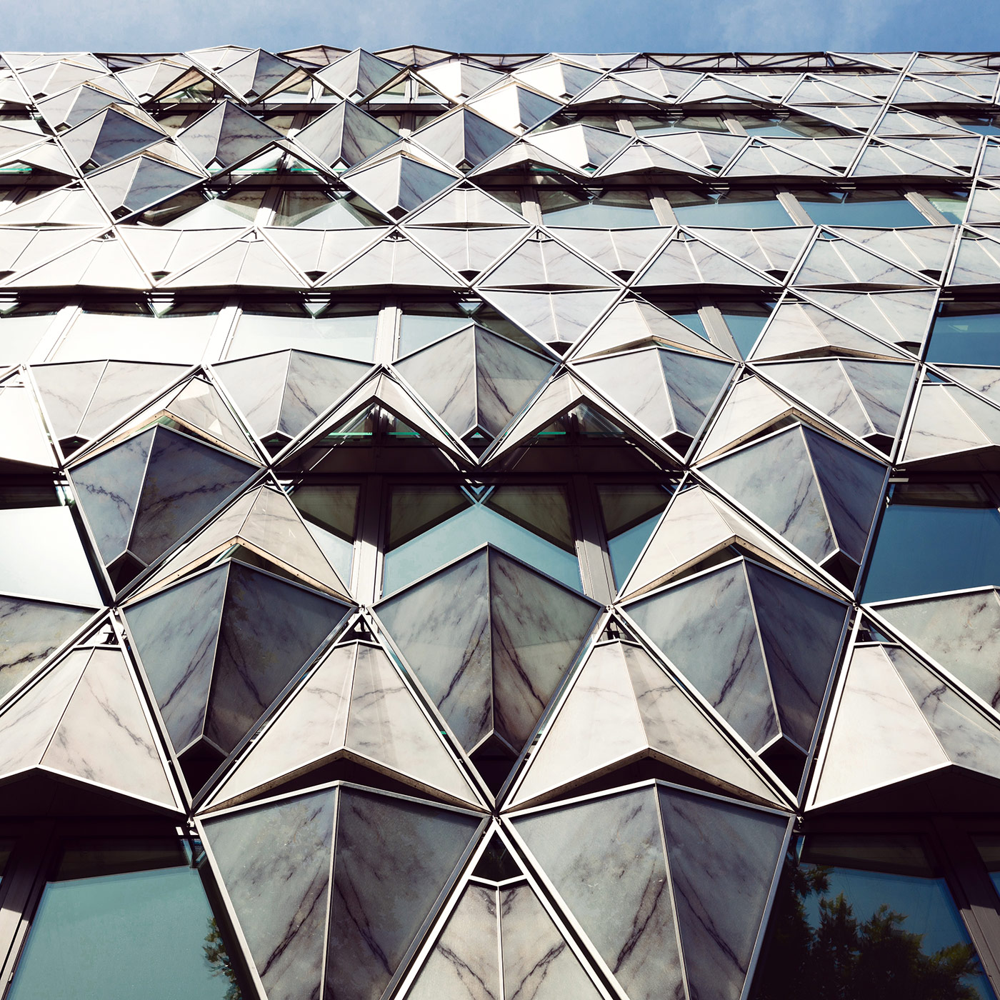 Origami Building <br />Location: Paris, France <br />Architect: Manuelle Gautrand Architecture