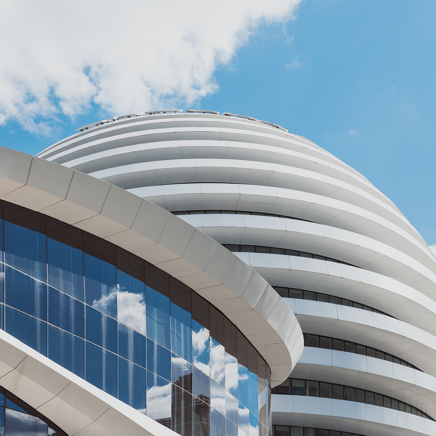 Galaxy SOHO . Location: Beijing, China . Architect: Zaha Hadid Architects