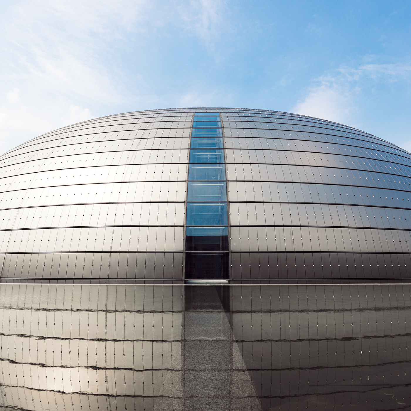 National Centre for the Performing Arts . Location: Beijing, China . Architect: Paul Andreu