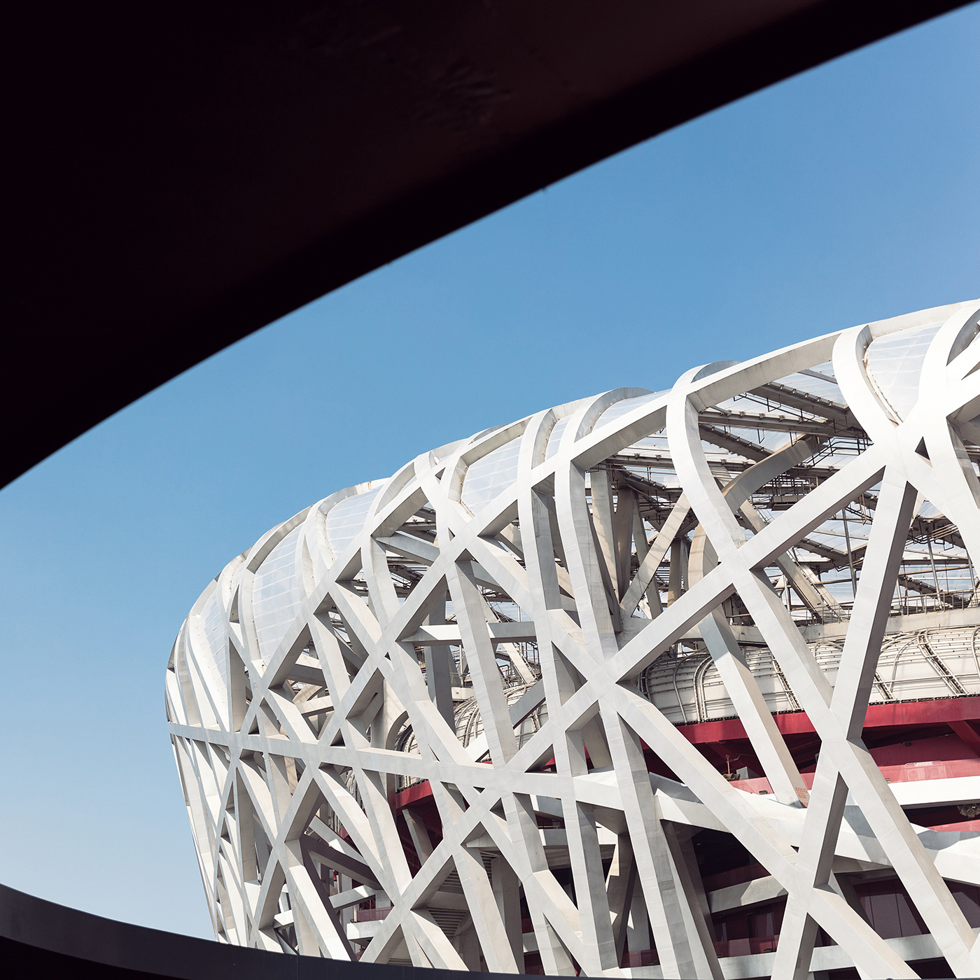 Beijing National Stadium aka Bird's Nest . Location: Beijing, China . Architect: Herzog &amp; de Meuron, ArupSport, China Architectural Design &amp; Research Group, Ai Weiwei