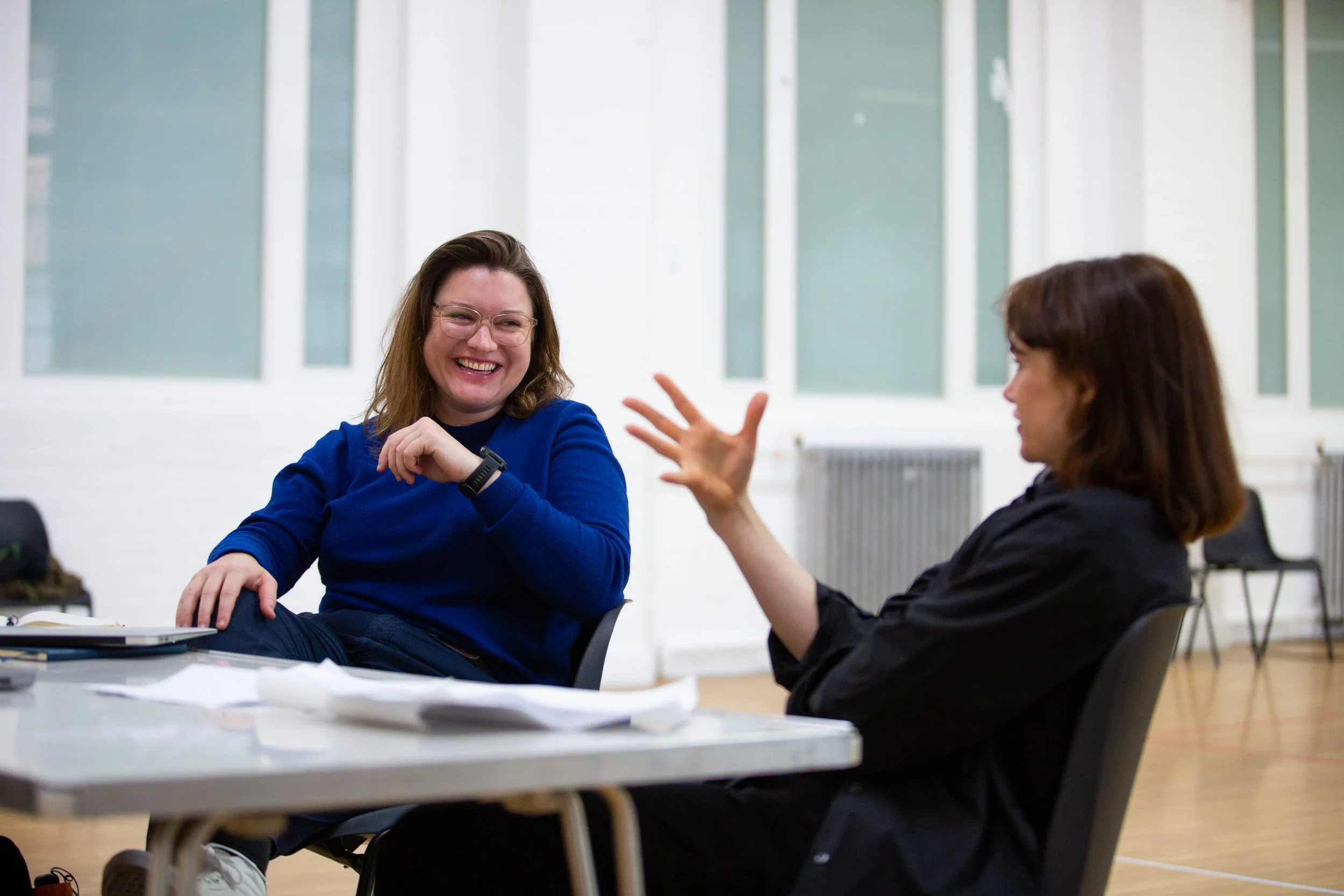 Ruth Wilson and Nat Randall in The Second Woman, Young Vic Theatre