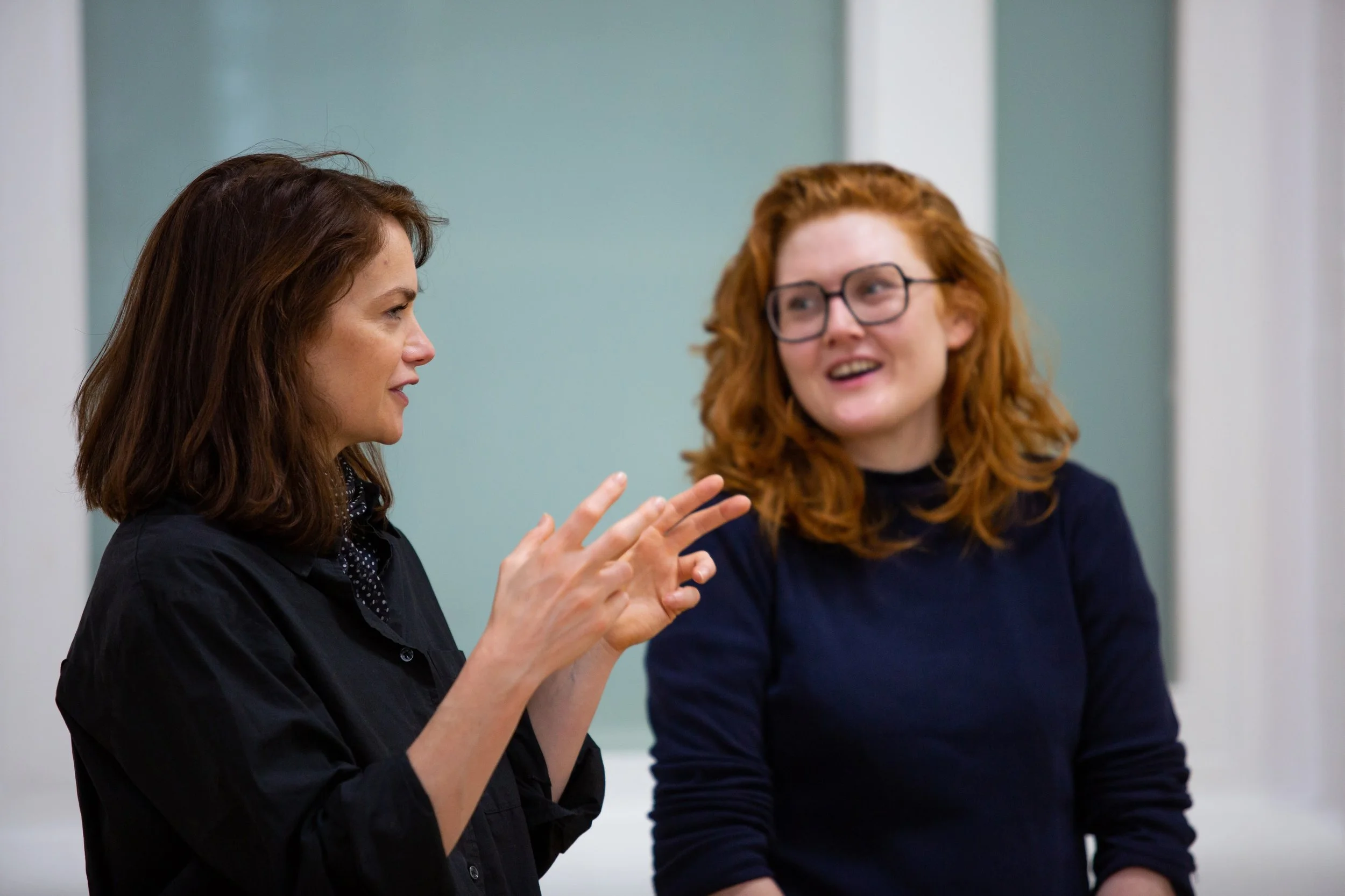 Ruth Wilson and Anna Breckon in The Second Woman, Young Vic Theatre