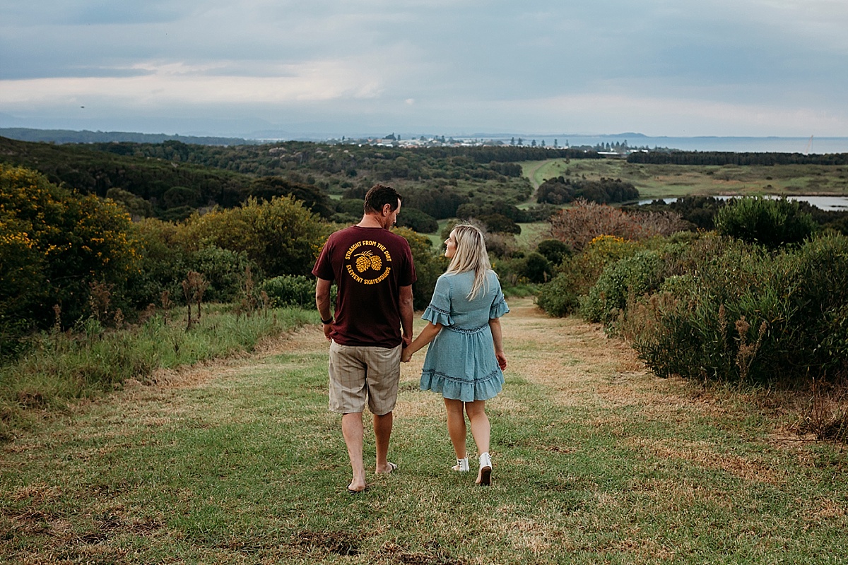 Mum and Dad walking