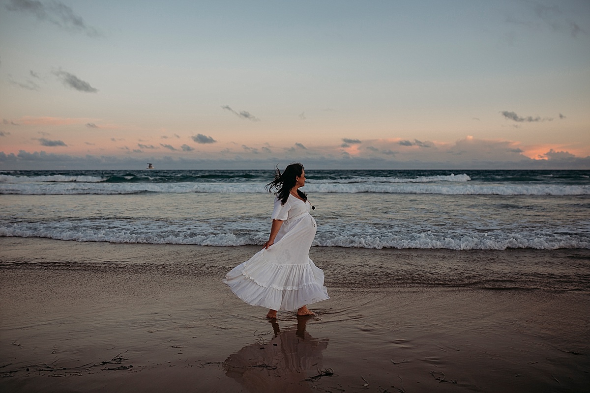Port Kembla Beach NSW Maternity Session