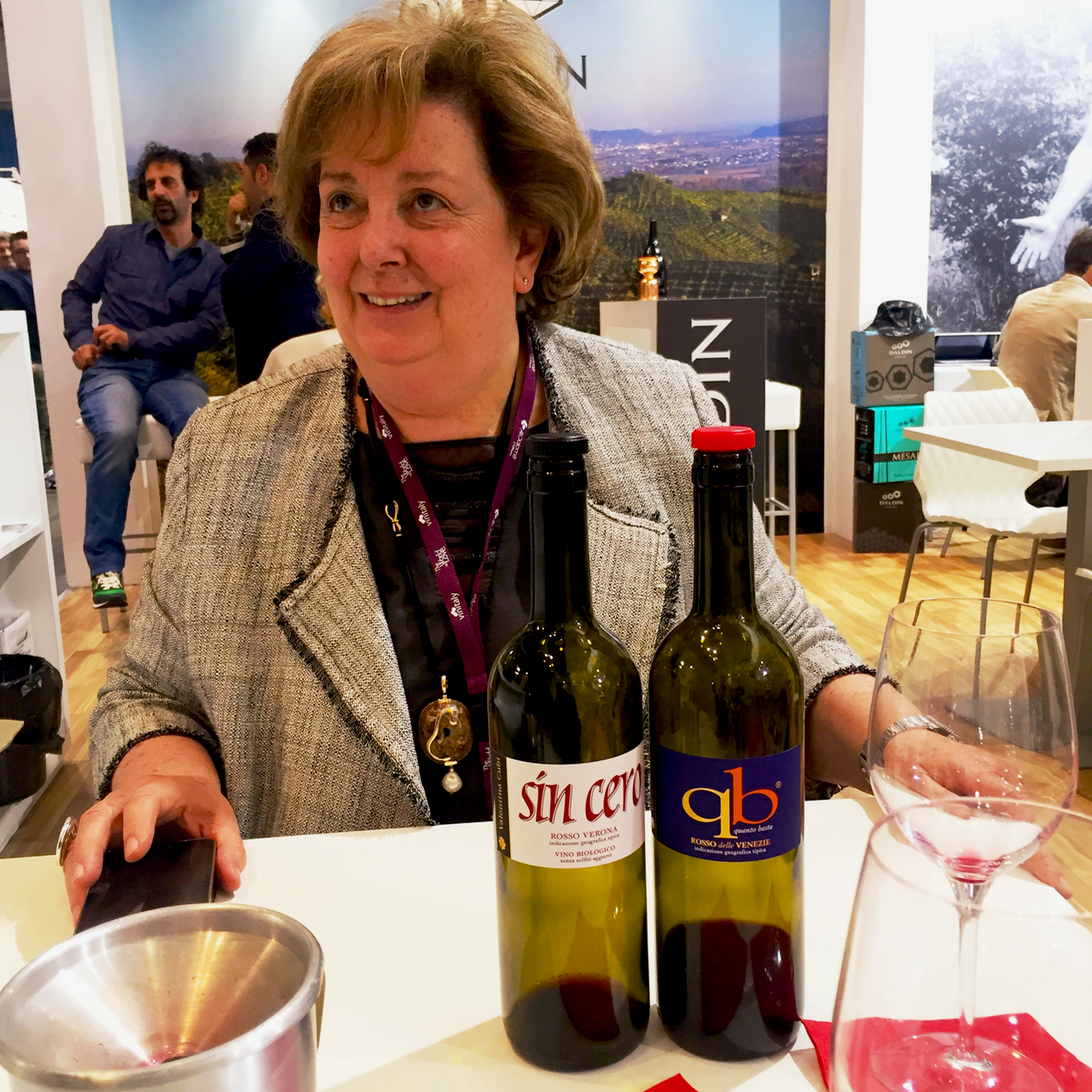 Valentina at Vinitaly 2016