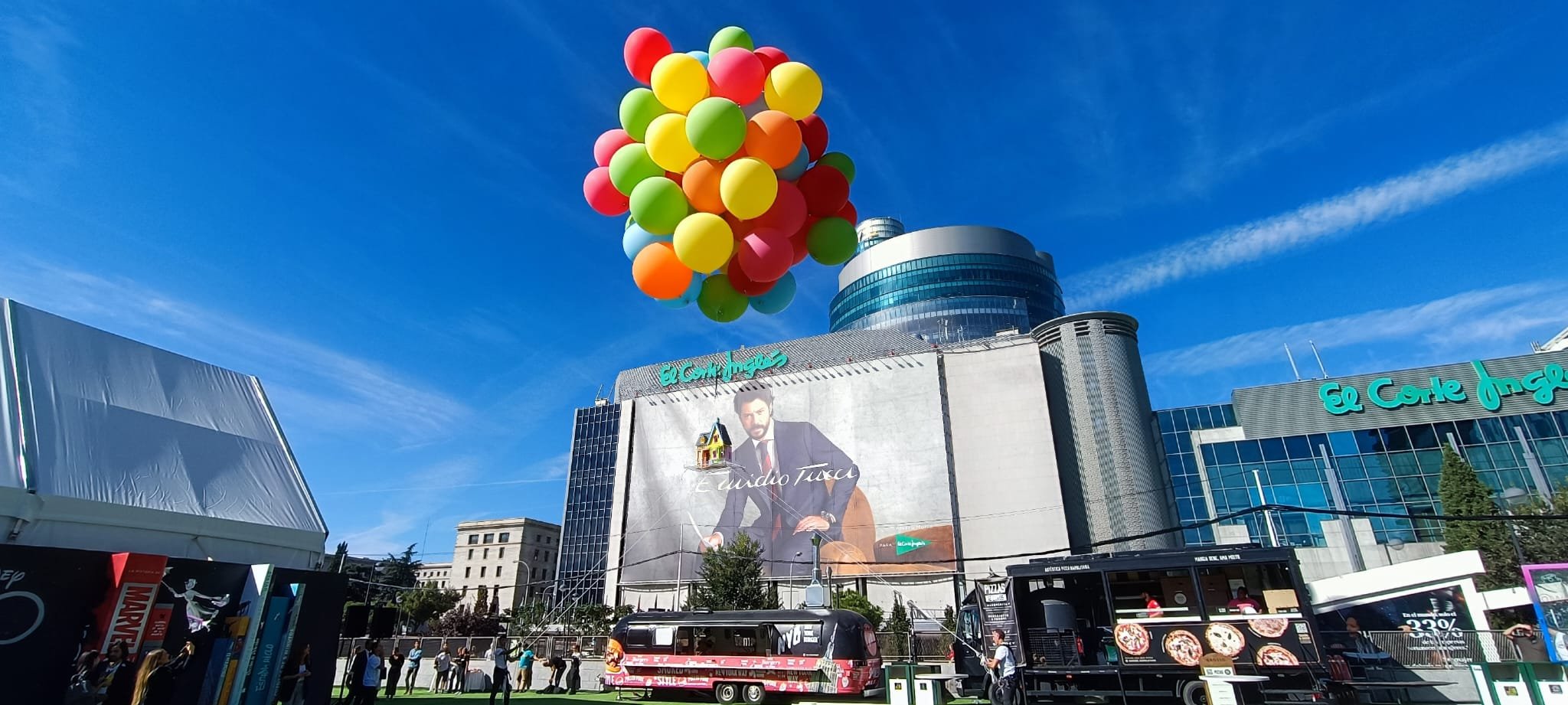 Casa de Up helio globos Acroevents