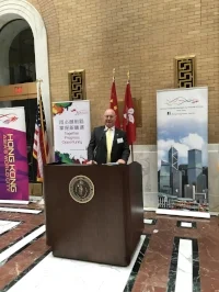 Mr. Steve Barclay from HK Economic & Trade Office NY
