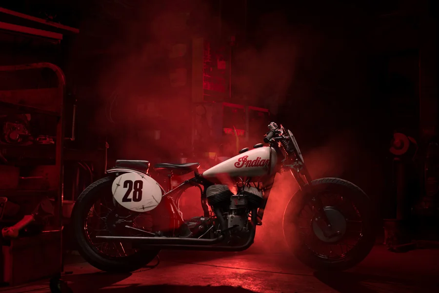 Vintage Indian Racebike