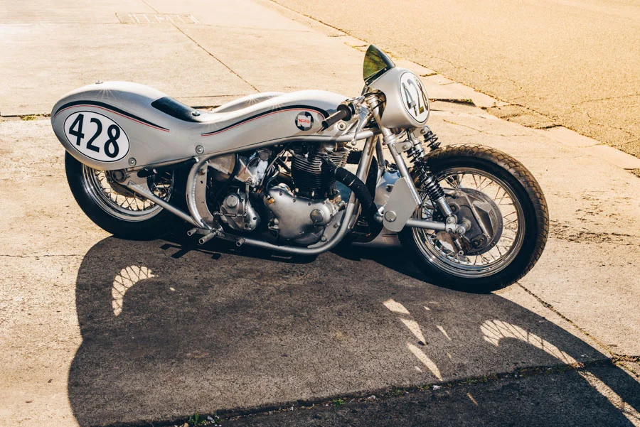 Norton Sidecar Photoshoot