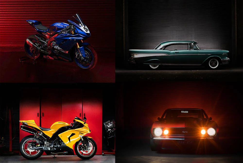 Examples of Podium package photographs