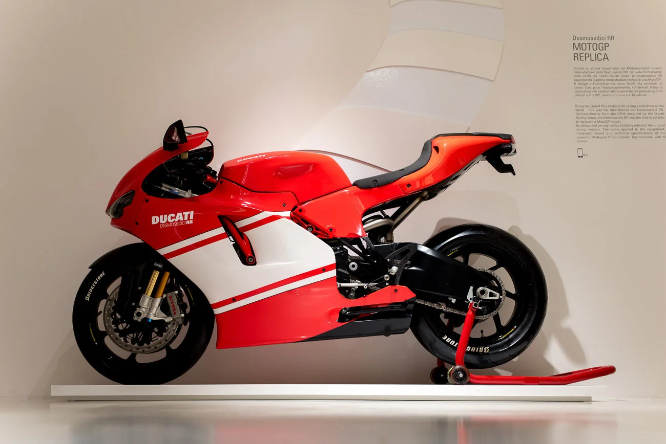 A visit to the Ducati Museum - Bologna, Italy