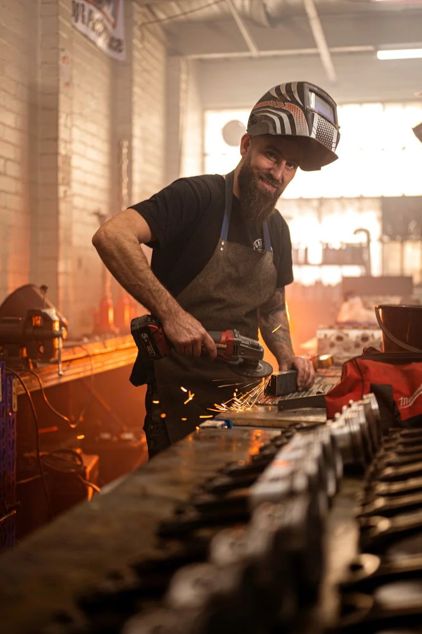 Manufacturing Portrait Photography -  Grimm Industries