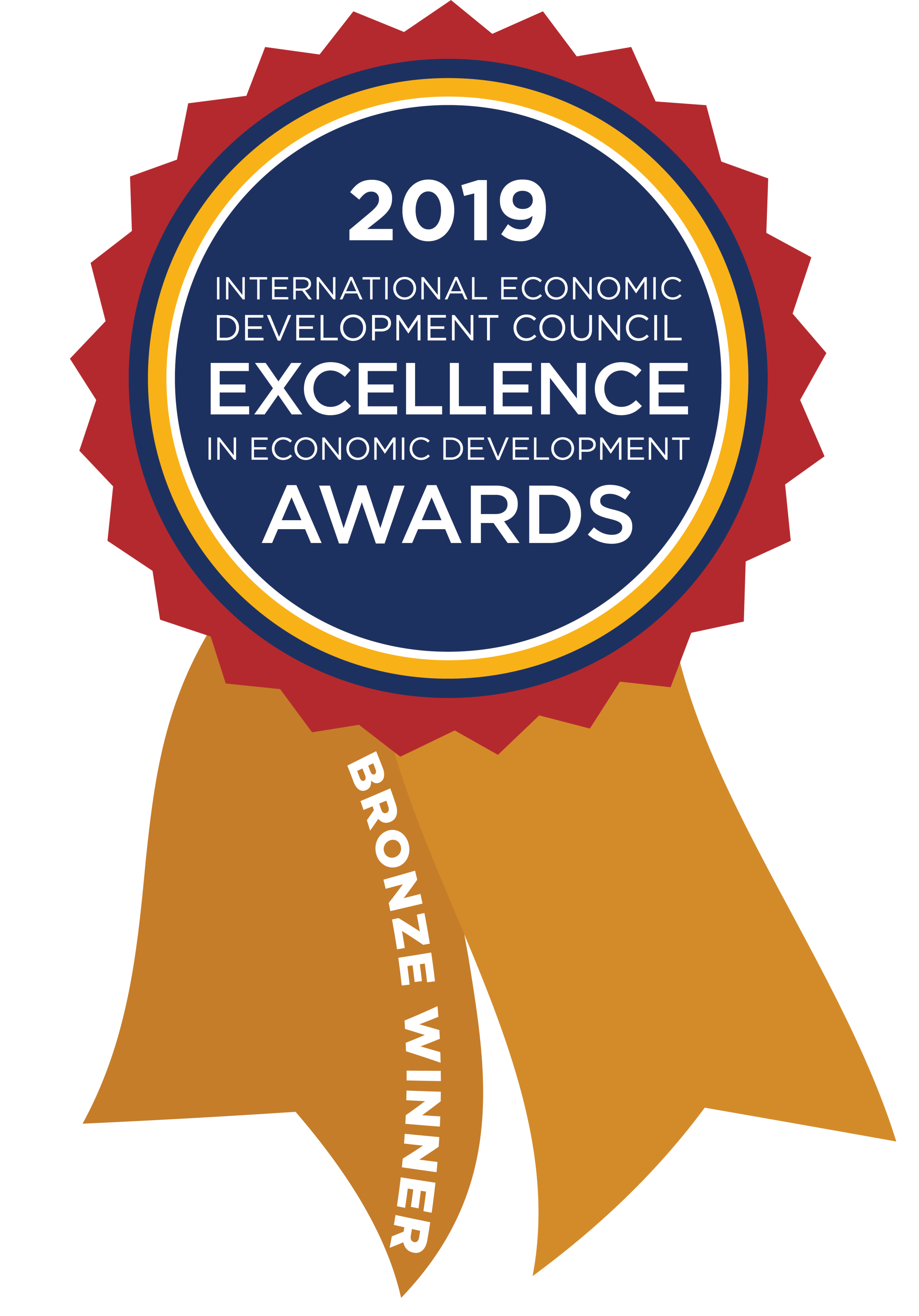 WFBIP awarded by International Economic Development Council for marketing excellence
