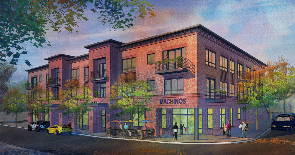 PowerHouse Row Renderings