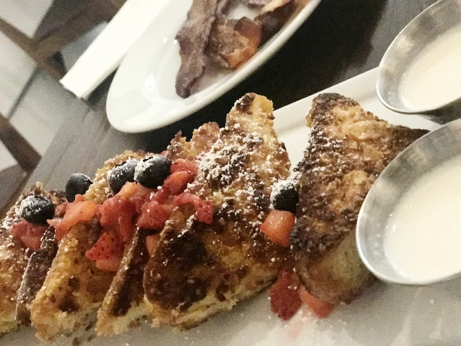 Blu Jam Cafe Crunchy French Toast Recipe delicieux recette