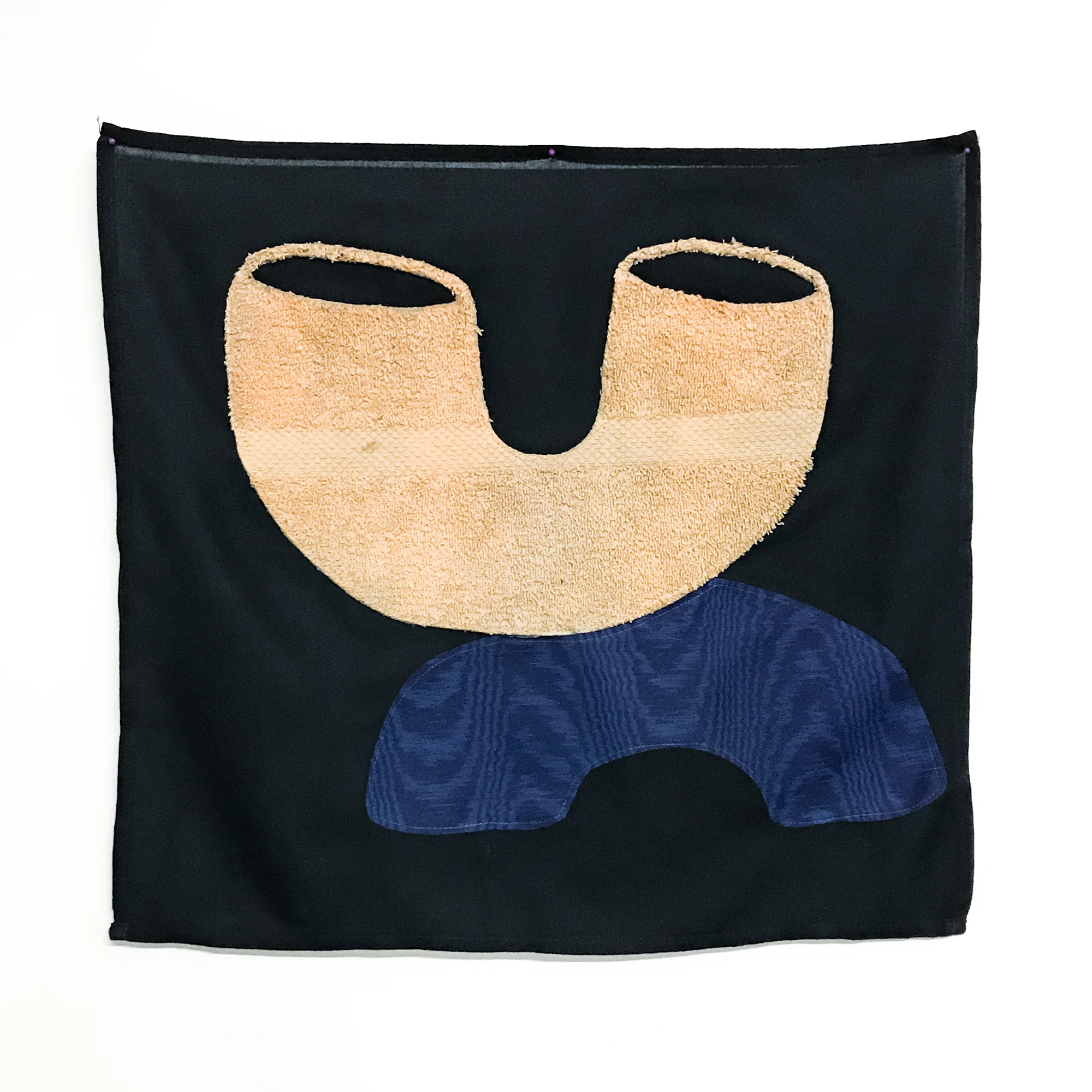 The Lonely Macaroni - applique, terry cloth and cotton