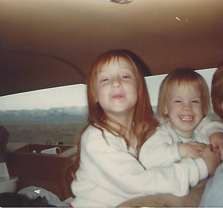 Steph and I in stationwagon.jpeg