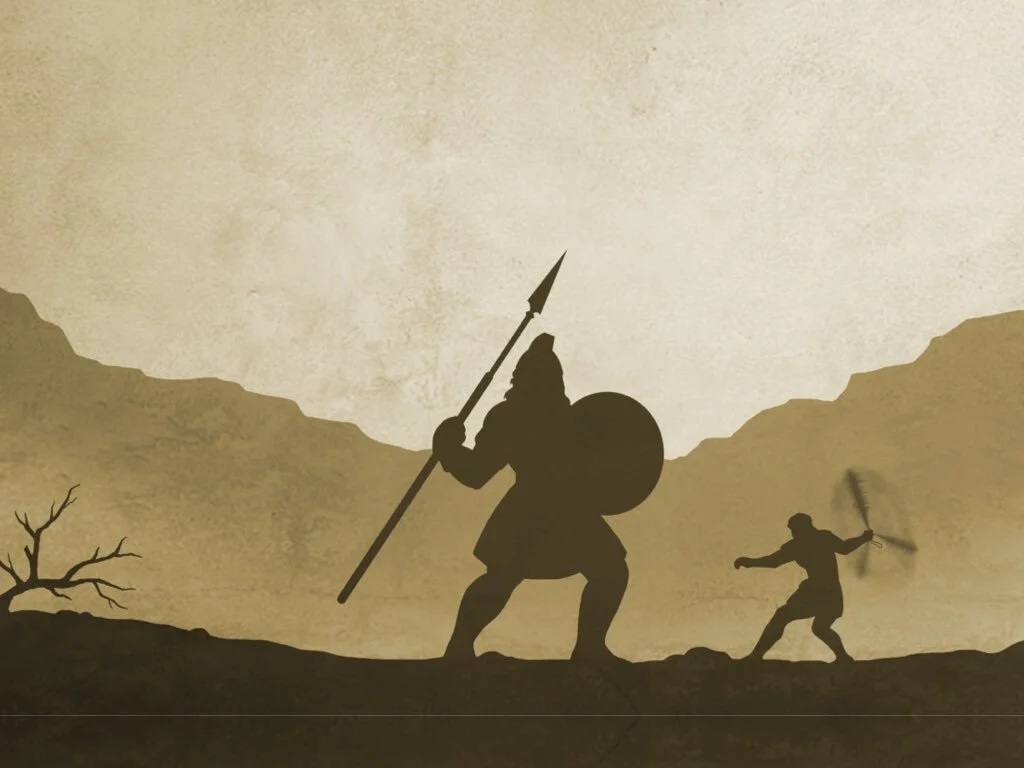 David and Goliath