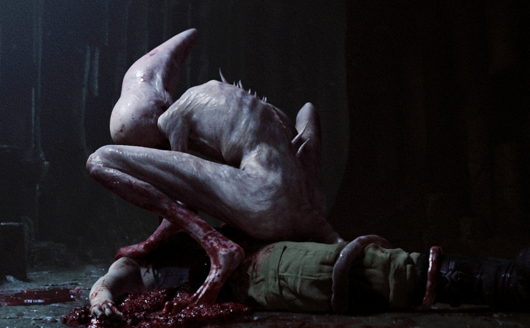 Mutant xenomorph in Alien: Covenant